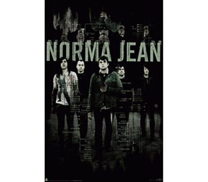Norma Jean - Group Shot Poster Great For Fans Of The Band
