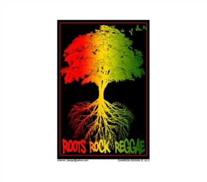 College Decorations - Roots Rock Reggae Poster - Add Color To Your Dorm Decor