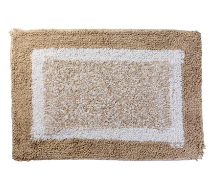 College Cotton Bath Mat - Golden