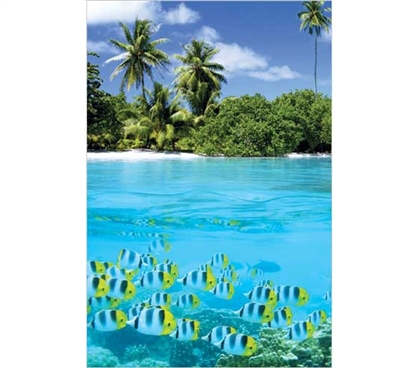 Brings A Fesh Scene To Your Dorm - Tropical Scenery II Poster - Great Dorm Decoration