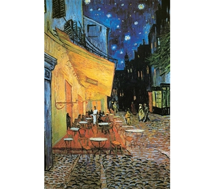 The Cafe Terrace at Night Paintin - Van Gogh - Stylish Poster