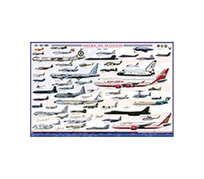 Take Flight with American Aviation - Modern Era Poster