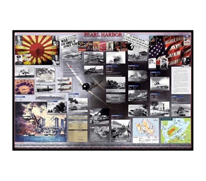 Historic & Unforgetable Pearl Harbor Poster - History Essential