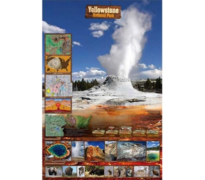 Yellowstone National Park - Beatiful Outdoor Nature Poster