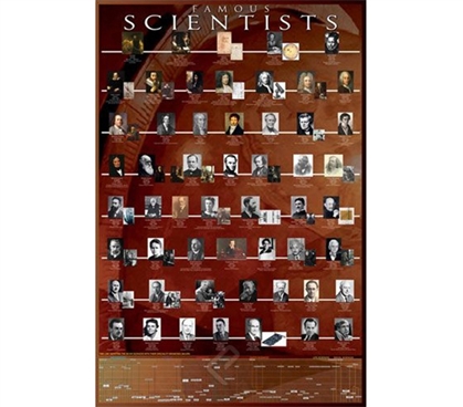 Unique Famous Scientists Poster Essential