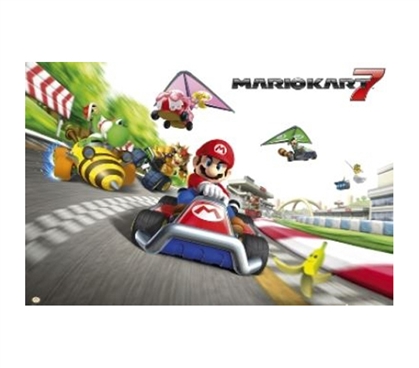 Nintento Mario Kart 7 Poster