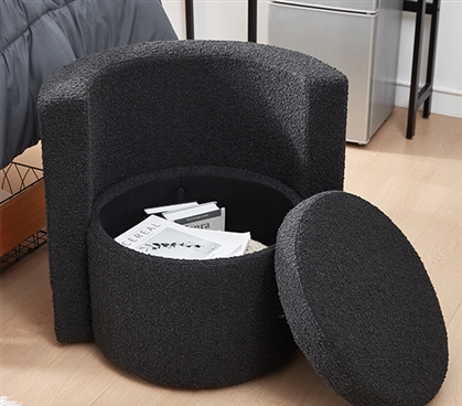 2East - Comfort Cushion Seat - With Storage - Black