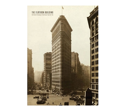 New York City Flatiron Building - Decor Poster Essential