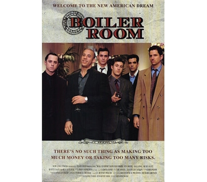 Boiler Room Movie Poster - New American Dream Art