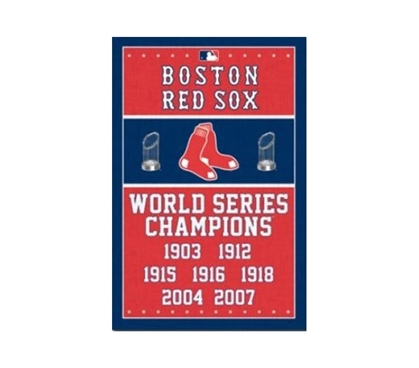 Decorate Your Dorm - Boston Red Sox Champs Poster - Support Your Team