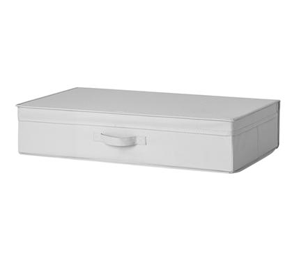 Useful Dorm Storage Solutions Durable TUSK Affordable College Underbed Storage Box with Top