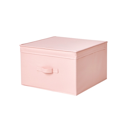 Pink Dorm Supplies Jumbo Dorm Storage Box TUSK Rose Quartz College Item for Under Twin XL Dorm Bed