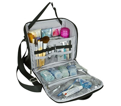 Must Have For Dorm Bathroom Supplies - College Cosmetic Dorm Case - Holds Everything!