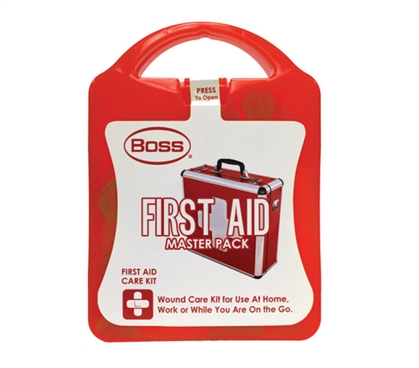First Aid Care Kit - Master Pack Dorm Necessities College Supplies