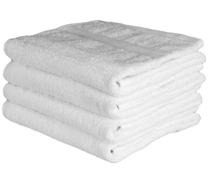 Essential Antimicrobial Dorm Hand Towel Set White Dorm Towels Made with Super Soft Cotton