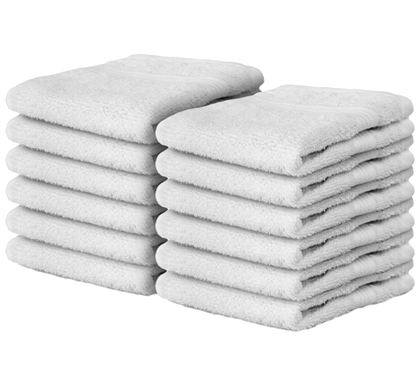 Pure Cotton Washcloths Antimicrobial College Bathroom Supplies Dorm Life Essentials