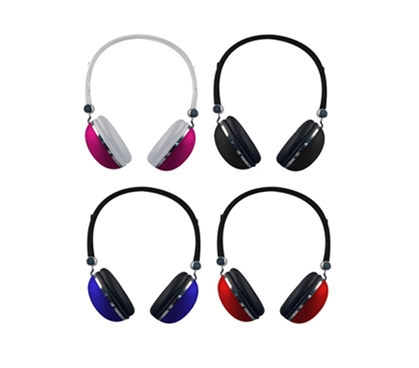 Retro Styled Music Headphones  - High Performance Headphones - Black Only