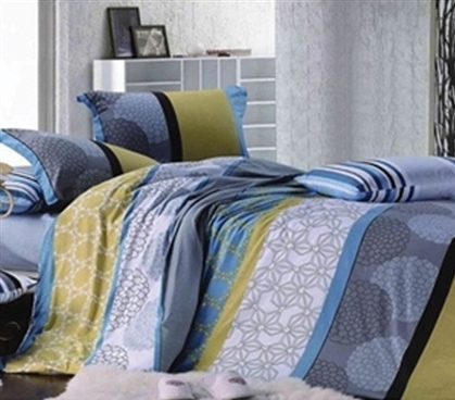 Opaque Cluster Twin XL Comforter Set Dorm Bedding Essentials