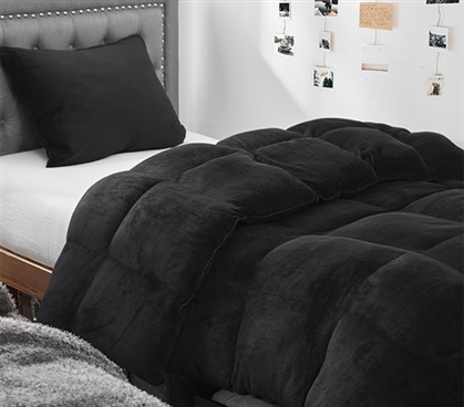 Dam Boi He Thick - Coma Inducer Twin XL Comforter - Black