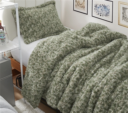 Sir Yes Sir - Coma Inducer Twin XL Comforter - Combat Green