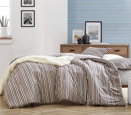 Extra Long College Bedding McCarthy Designer Earthtones Twin Extra Long Comforter