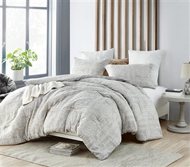 Designer Extra Long Twin Comforter Set Zaw Zen Essential Dorm Bedding Made with Super Soft Cotton