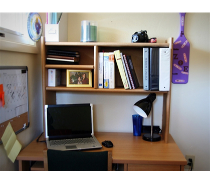 Eco-Shelf  - Dorm Room Desk Bookshelf - Very Lightweight