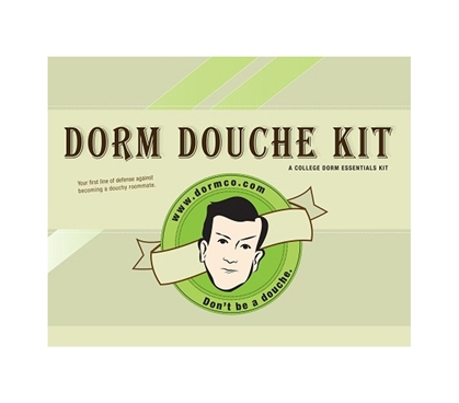 Dorm Douche Kit Package - College Life Preparedness Essentials Checklist