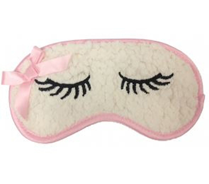 Satin Sleep Eye Mask - Little Lamb - Bedding Accessory - College Supplies