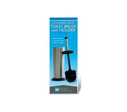 Dorm Bathroom Essentials - The Black Brush Toilet Scrubber (Includes Holder)