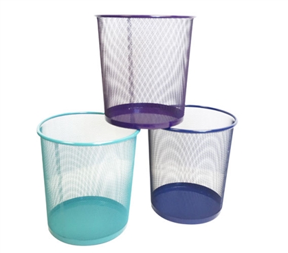 College Essential - Wire Mesh Waste Basket - Accessory