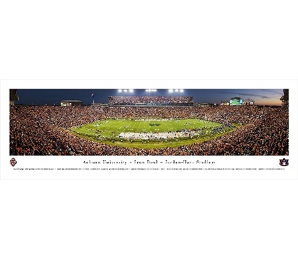 Auburn University - Iron Bowl - Jordan-Hare Stadium Panorama Dorm Wall Art Dorm Room Decor