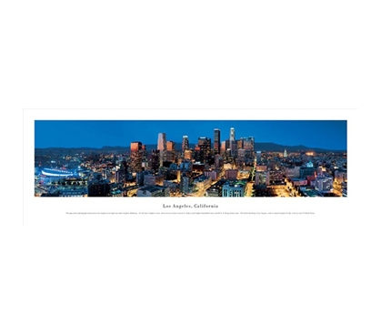 Los Angeles, California - Twilight Panorama