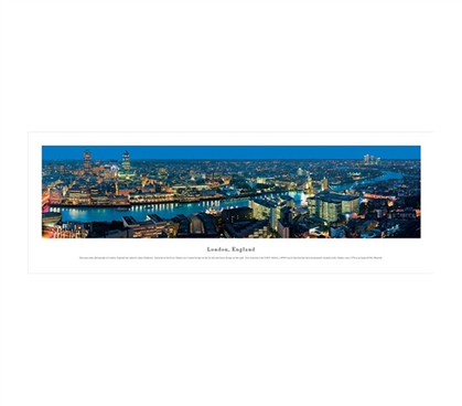 London, England - Lights Panorama