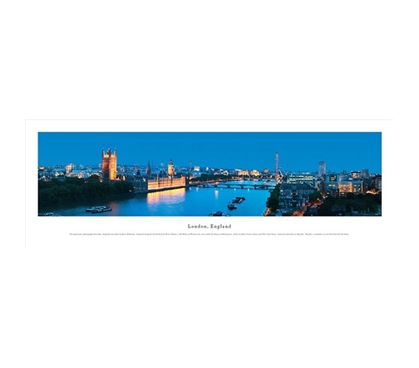 London, England - River Panorama