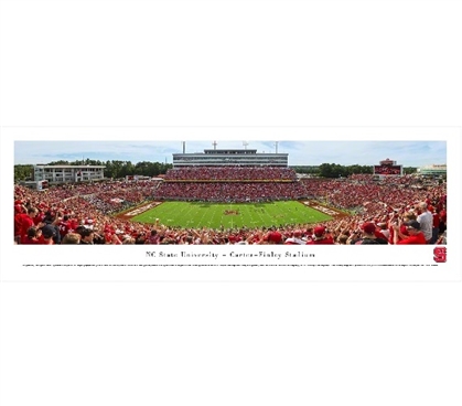 NC State University - Carter-Finley Stadium Panorama Dorm Wall Art Dorm Essentials