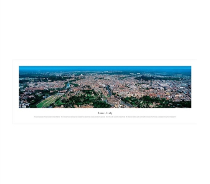 Rome, Italy - Aerial Panorama