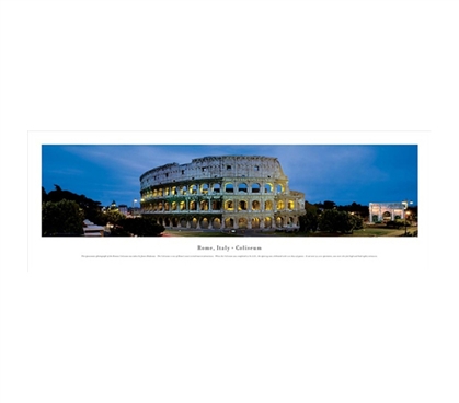 Coliseum - Rome Panorama Dorm Essentials Dorm Room Decorations