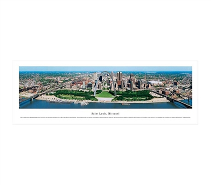 Saint Louis, Missouri - Aerial Panorama