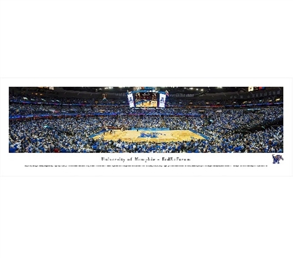 Decorate Your Dorm - University of Memphis - FedEx Forum Panorama - College Wall Decor