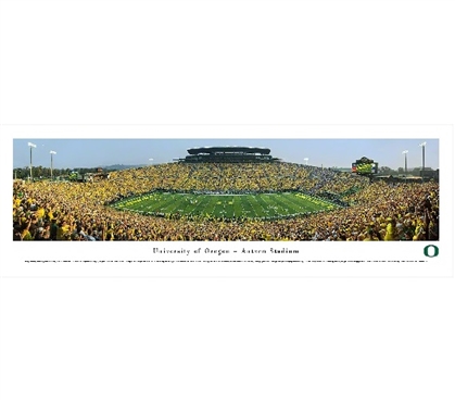 Dorm Wall Art University of Oregon - Autzen Stadium Panorama Dorm Room Decorations