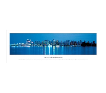 Vancouver, British Columbia - Skyline Panorama