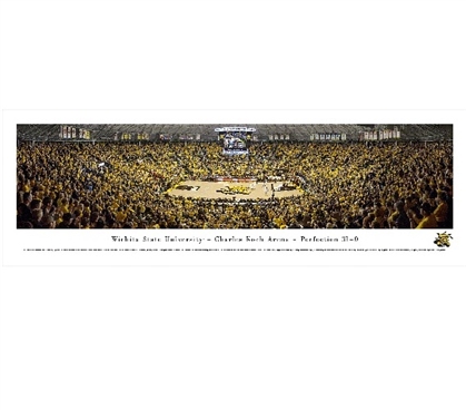 College Essentials - Witchita State University - Charles Koch Arena Panorama - Decor For Dorms
