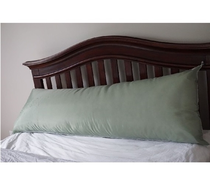 Increase Comfort - Dorm Bedding Body Pillow - Green - Cool Dorm Stuff