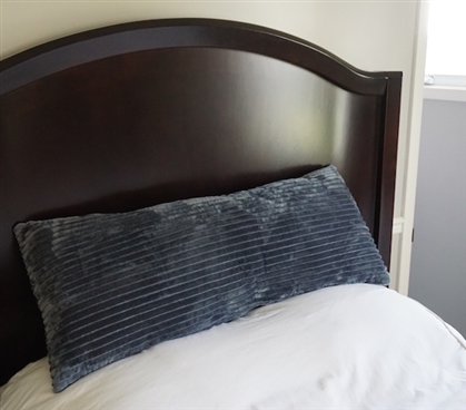 Body Pillow Textured Comfort - Granite Gray