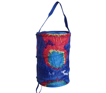 Blue Tie Dye Pop Up Dorm Caddy Shower Caddies for College Students Dorm Essentials