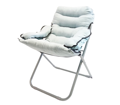 College Club Dorm Chair - Plush & Extra Tall - Stone Gray - Thick And Padded