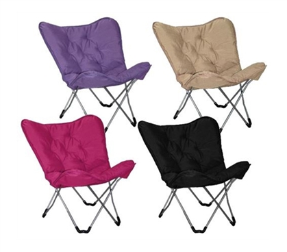 Dorm Lounge Chairs - Memory Foam Butterfly Chair - College Seating