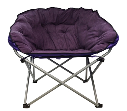 Oversized College Chair - Dark Purple Dorm Essentials College Furniture