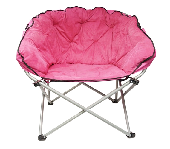 Pink oversized outlet chair